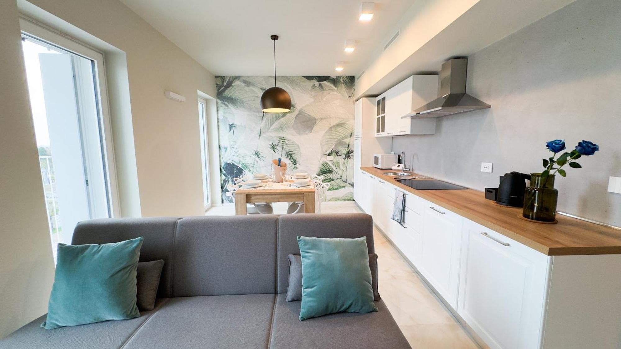 Seafront Modern Farmont Acquamarine Suite Кіоджа Екстер'єр фото