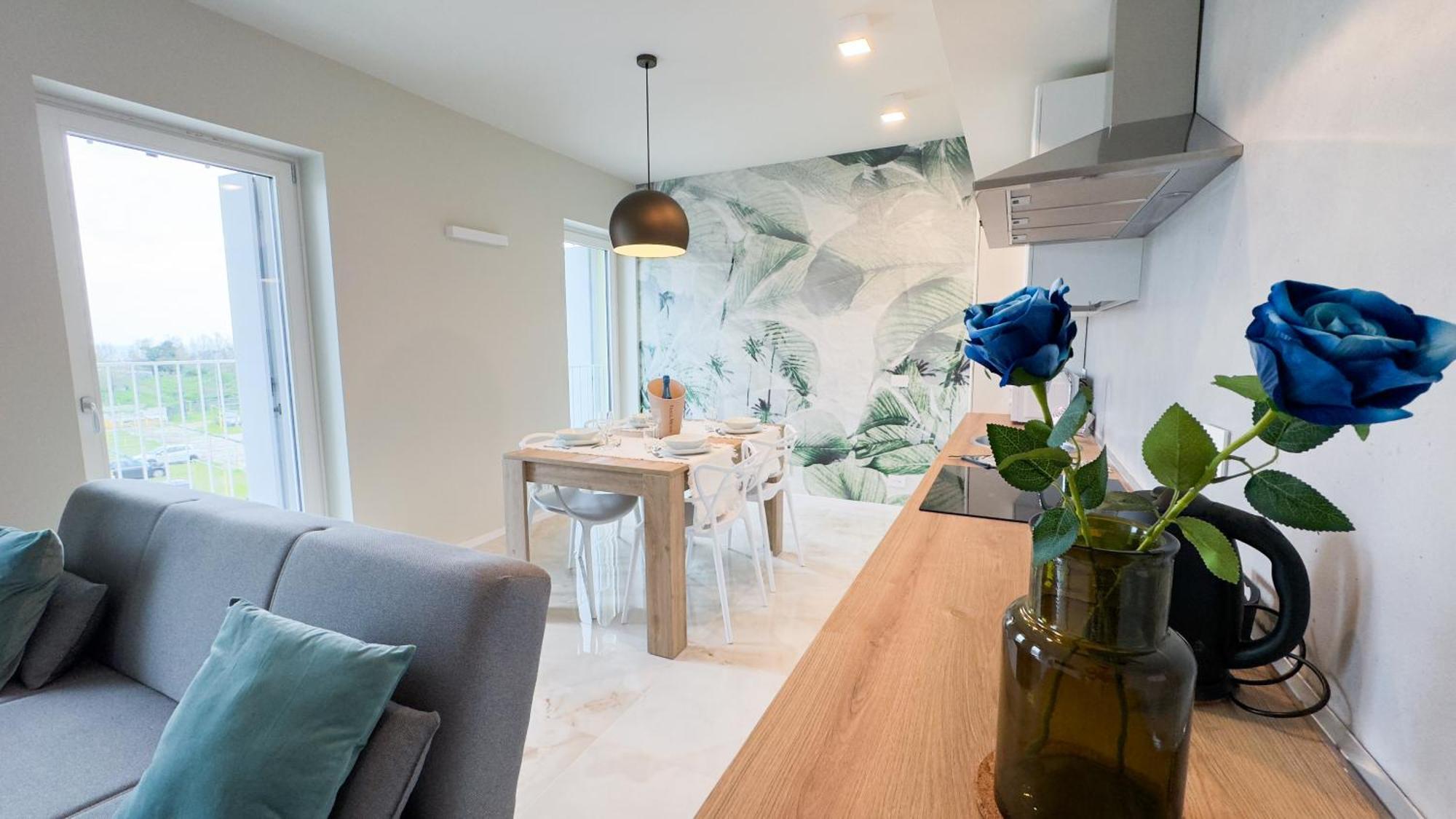 Seafront Modern Farmont Acquamarine Suite Кіоджа Екстер'єр фото